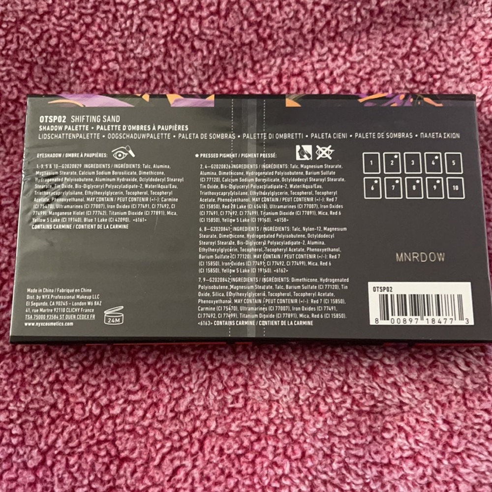 NYX: Off Tropic Limited Edition Shadow Palette NEW - Picture 4 of 5